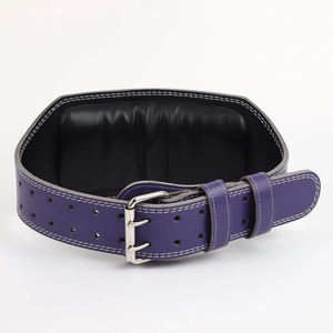 Gym Training Own Design Fitness Belts Best Quality Custom Made Leather Weightlifting Belt Heavy Duty - Product Image 3