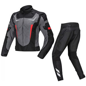 Combinaison de motard Cordura personnalisée avec veste de course en cuir Service OEM Tenue de moto et de course automobile Combinaison de moto de tourisme - Product Image 4
