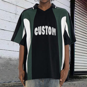 Camisetas Extra Grandes de Alta Calidad OEM para Hombre, Cuello Redondo, Estilo Urbano, Algodón, Camiseta Extra Grande para Hombre - Product Image 3