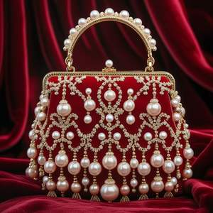 DESGIN UNIQUE BRODERIE UNIQUE SACS MEILLEUR Style Bohème Broderie Travail Main Embrayage Sacs Sacs Fantaisie Design Doublure En Gros - Product Image 3