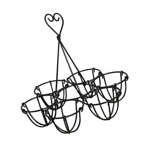 ชั้นวางไข่เหล็กดัดดีไซน์ใหม่ล่าสุดสำหรับใช้ในครัวชั้นวางไข่ขนาดและรูปทรงตามสั่ง - Product Image 6