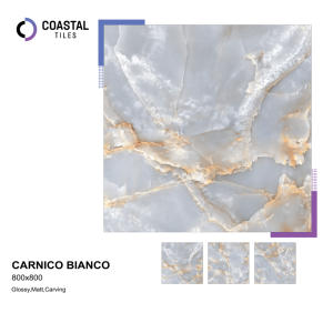 Azulejos brillantes de alta calidad de 800x800mm Colección de calidad superior 9mm de espesor Tasas al por mayor directas de fábrica - Product Image 1