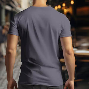 Vêtements et accessoires O Neck Basic T-shirt pour homme 100% coton Impression personnalisée Logo personnalisé T-shirts de qualité Nouveau de haute qualité - Product Image 4