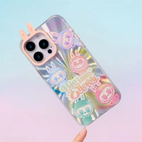 Boutique officielle pour LABUBU Toys MONSTERS Big Energy Series étui de téléphone portable pour iPhone 16 Pro 16 Pro Max fabriqué en EVA durable