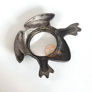 แว่นขยายทองเหลืองสไตล์วินเทจสำหรับตกแต่งโต๊ะทำงานแว่นขยายทองเหลืองใช้งานได้อุปกรณ์เสริมสำหรับโต๊ะทำงานที่ผิดปกติ - Product Image 5