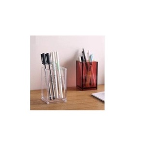 Acrylic Pen Holder Clear Plastic Acrylic Pen Holder for <b>Office</b> Desktop <b>Office</b> <b>Accessories</b> Acrylic Pen Holder - Product Image 6