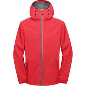 Chaqueta cortavientos de hombre de nailon con logotipo impreso en bloque de color y cremallera personalizada para hombre - Product Image 2