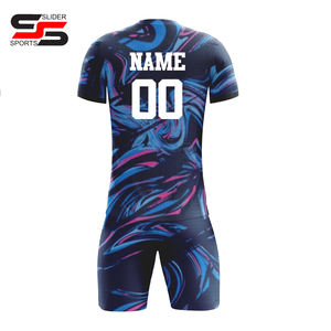 Camiseta de fútbol para chicas personalizada al por mayor, uniforme de fútbol de mujer de alta calidad, camiseta de fútbol transpirable para mujer - Product Image 2