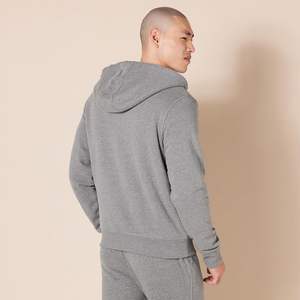 MOVATEXTILES Basics Best Unisex <b>Sherpa</b>-lined Full-zip Hooded Fleece <b>Hoodies</b> Solid Color Winter 100% Cotton High Quality <b>Hoodies</b> - Product Image 6