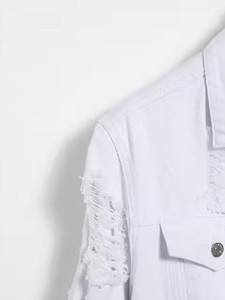 Customized Colors Unique New Arrival Breathable Eco-Friendly <b>Men</b> <b>Denim</b> <b>Jacket</b> Premium Quality Full Sleeves Vintage Style Fashion - Product Image 3