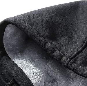 Sweat à capuche à manches longues de haute qualité pour hommes, sweat-shirt à capuche décontracté avec logo personnalisé, grande taille, automne/hiver, délavé - Product Image 3