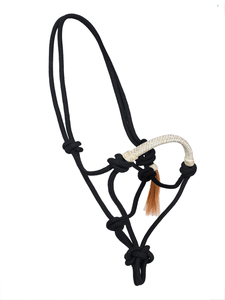 Cuerda de nailon de calidad de cabestro de caballo estilo sillín inglés ajustable para entrenamiento diario Trail Riding Horse Halter calidad de exportación - Product Image 4
