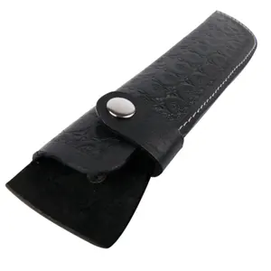Guaina per cintura artigianale fatta a mano guaina in pura pelle cucita a mano guaina in pelle portatile con finitura di alta qualità per coltelli