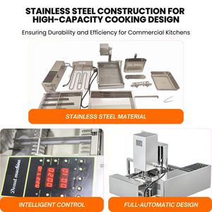 El más vendido, máquinas expendedoras, máquina moldeadora de diseño que ahorra trabajo, 220V, nueva cocina para hacer rosquillas - Product Image 4