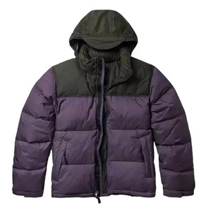 Veste matelassée OEM en gros de haute qualité, coupe-vent à capuche épais, 100 % coton/polyester, personnalisable - Product Image 6
