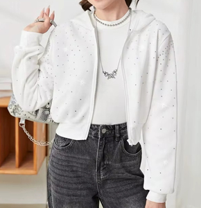 Sudaderas y sudaderas de invierno de talla grande para mujer, sudaderas con capucha y forro de rizo de algodón para la temporada de otoño, sudaderas con capucha y sudaderas para mujer - Product Image 4