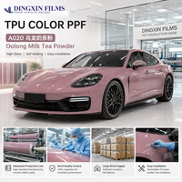 OEM ODM, Direct usine, Métal liquide haute brillance, Grade de moulage multicouche co-extrudé, Anti-jaunissement, TPU Color PPF