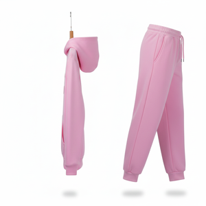 Conjuntos Deportivos de 2 Piezas para Hombre, Talla Grande, Sudadera con Capucha y Pantalones Deportivos, Logotipo Personalizado, Bordado en Algodón, OEM, Unisex, 2025 - Product Image 3