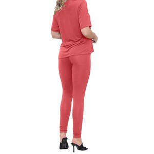 Conjunto de mallas y Top deportivo de calidad superior 2025 para mujer, ropa activa de cintura alta, trajes de Fitness para gimnasio, conjunto de mallas y Top - Product Image 6