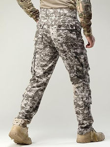 Pantalon cargo de randonnée de chasse léger personnalisé pour les sports de plein air, le camping, les voyages, solide, 6 poches, respirant, softshell - Product Image 4