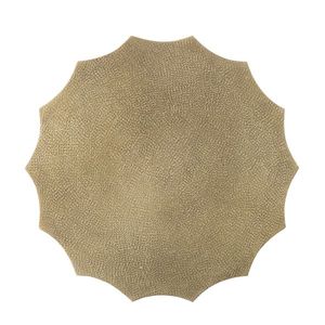 Tabouret d'appoint en métal et fer Design unique Round Top Handmade Sofa End Stool Bone Inlay Console for Living Room and Bedroom Furniture - Product Image 2