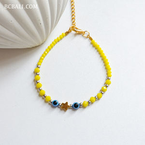 Pulseras de Cuentas de Cristal Brillante con Dijes de Estrella, Estilo Bohemia, para Mujer, Regalo para Ella - Product Image 5