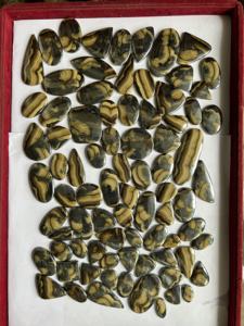 Natural Schalenblende piedras preciosas sueltas cabujón mezcla forma y tamaño para la fabricación de joyas lote de suministro - Product Image 4