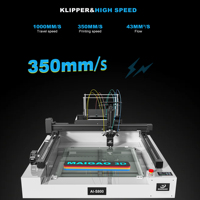 Impresora 3D Maigao AI-S 800 1200mm 800mm para Señalización, Letreros Publicitarios para Exteriores, Impresora de Letras 3D de Tres Colores