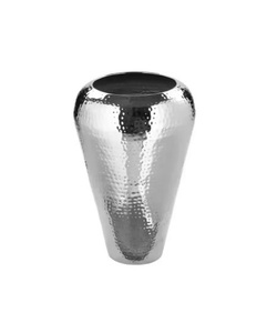 Vase à fleurs en métal côtier personnalisable pour la décoration de la maison et des mariages, vase de table écologique au design moderne - Product Image 1