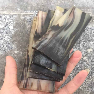 Placa de Cuerno de Búfalo Natural Ecológica, Forma Geométrica, Estilo Antiguo, Alta Calidad, Precio Económico para Monturas de Gafas Ópticas - Product Image 1