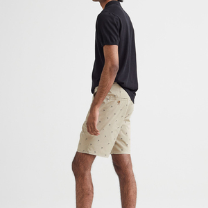 Short en molleton de coton 100% pour hommes, sweatshirts/shorts de fitness en velours côtelé solide personnalisés et écologiques - Product Image 4