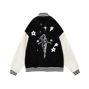 Veste universitaire personnalisée pour homme en tissu toile imperméable et doublure douce écologique pour le streetwear et une utilisation décontractée - Product Image 4