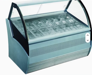 Recién llegado: Congelador expositor de helados eléctrico portátil con descongelación automática, doble temperatura y funciones controladas por aplicación para uso doméstico. - Product Image 5