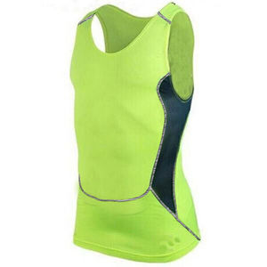 Camiseta de Compresión para Hombre, Chaleco Deportivo sin Mangas, Secado Rápido, Capa Base Atlética, Ajuste Ceñido, Camiseta Deportiva para Entrenamiento de Fisicoculturismo - Product Image 5