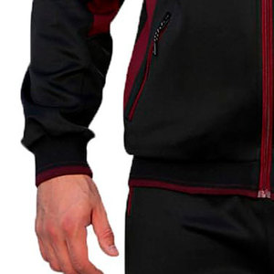 Ropa deportiva de alta calidad para hombre, chándal elegante de manga larga de Color sólido, diseño de conjuntos ligeros y transpirables para deportes de invierno - Product Image 4