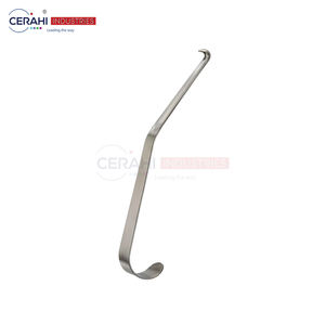 Instrumentos de cirugía craneomaxilofacial, abrazaderas Ramus de acero inoxidable de potencia Manual, Retractor mandibular, elevador perióstico - Product Image 5