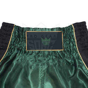 Shorts de Muay Thai à séchage rapide, respirants et légers, pour entraînement de MMA et de kick-boxing, avec logo personnalisé sur le devant, qualité supérieure pour hommes - Product Image 3