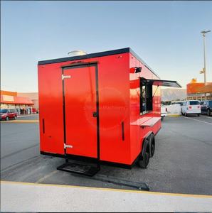 Remolque de Comida Pequeño de Acero Inoxidable con Plancha para Catering, Comida Rápida en Venta Cerca de Mí, Estándar Estadounidense - Product Image 4