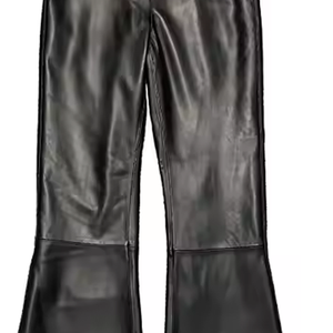 Pantalon évasé de couleur personnalisée fabriqué en usine pantalon évasé respirant de vente chaude avec technique lavée pour toutes les saisons motif d'impression - Product Image 5