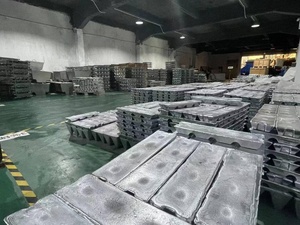 โรงงานผลิตแท่งโลหะผสมอะลูมิเนียม ADC12 คุณภาพสูง 99.6-99.9 - Product Image 2