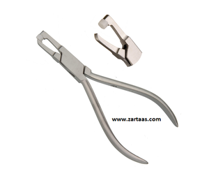 Pince dentaire non stérile en acier inoxydable de haute qualité enlèvement manuel Aderer Band avec support en plastique de 135mm - Product Image 6