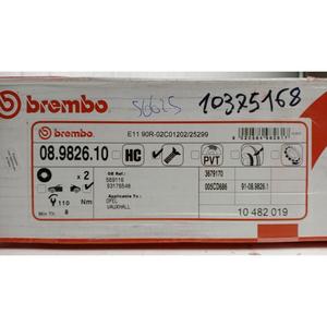 Paire de disques de frein arrière OPEL Astra H Berline 2ème série (07>) 08.9826.10 Essence - - Product Image 6