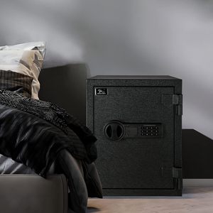 <span class=keywords><strong>TIGERKING</strong></span> Coffre-fort domestique ignifuge de 1,24 pi³, coffre-fort en acier avec serrure numérique pour la maison et le bureau - Product Image 6