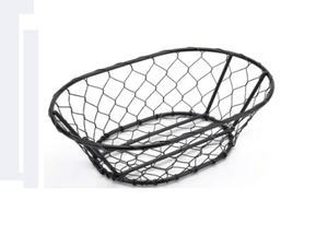 Cesta redonda de almacenamiento de alambre de hierro y Metal para restaurante, accesorios de cocina, cesta de regalo, forma personalizada - Product Image 5