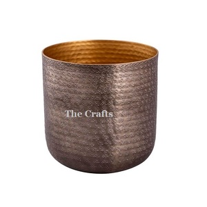 Macetas Redondas de Diseño Moderno para Decoración de Jardín, Macetas de Flores Antiguas de Cobre de la Más Alta Calidad - Product Image 6