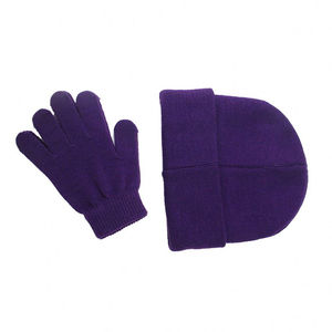 Wholesale Custom Jacquard Acrylic Winter <b>Gloves</b> <b>Hat</b> <b>Set</b> Elegant Blank Style for Daily Party Cycling Sports Outdoor Activities - Product Image 6