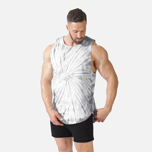 Débardeur d'été en coton de haute qualité pour hommes Débardeur de fitness et de gymnastique pour hommes Débardeur pour hommes de taille personnalisée - Product Image 2