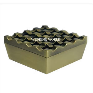 Luxury New Metal Ashtray Premium Quality Handmade Designer Ashtray Classic Stylish Wholesale Luxury New Metal Ashtray - Product Image 3