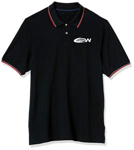 Camisas de Golf Personalizadas para Hombre, de Primera Calidad, con Logotipo Impreso Digital, de Secado Rápido, Manga Corta, Cierre de Botones, Mezcla de Poliéster y Algodón - Product Image 1