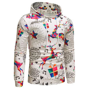Men's <b>Sublimation</b> Printing Hoodie with Customized Colors Size and logo Men's Top Selling <b>Sublimation</b> <b>Hoodies</b> With OEM Service - Product Image 6